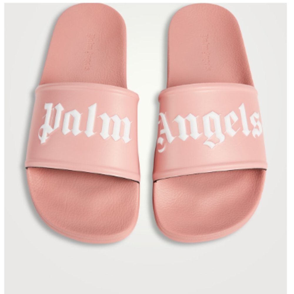 PALM ANGELS Logo Pool Slide Sandals - Women's